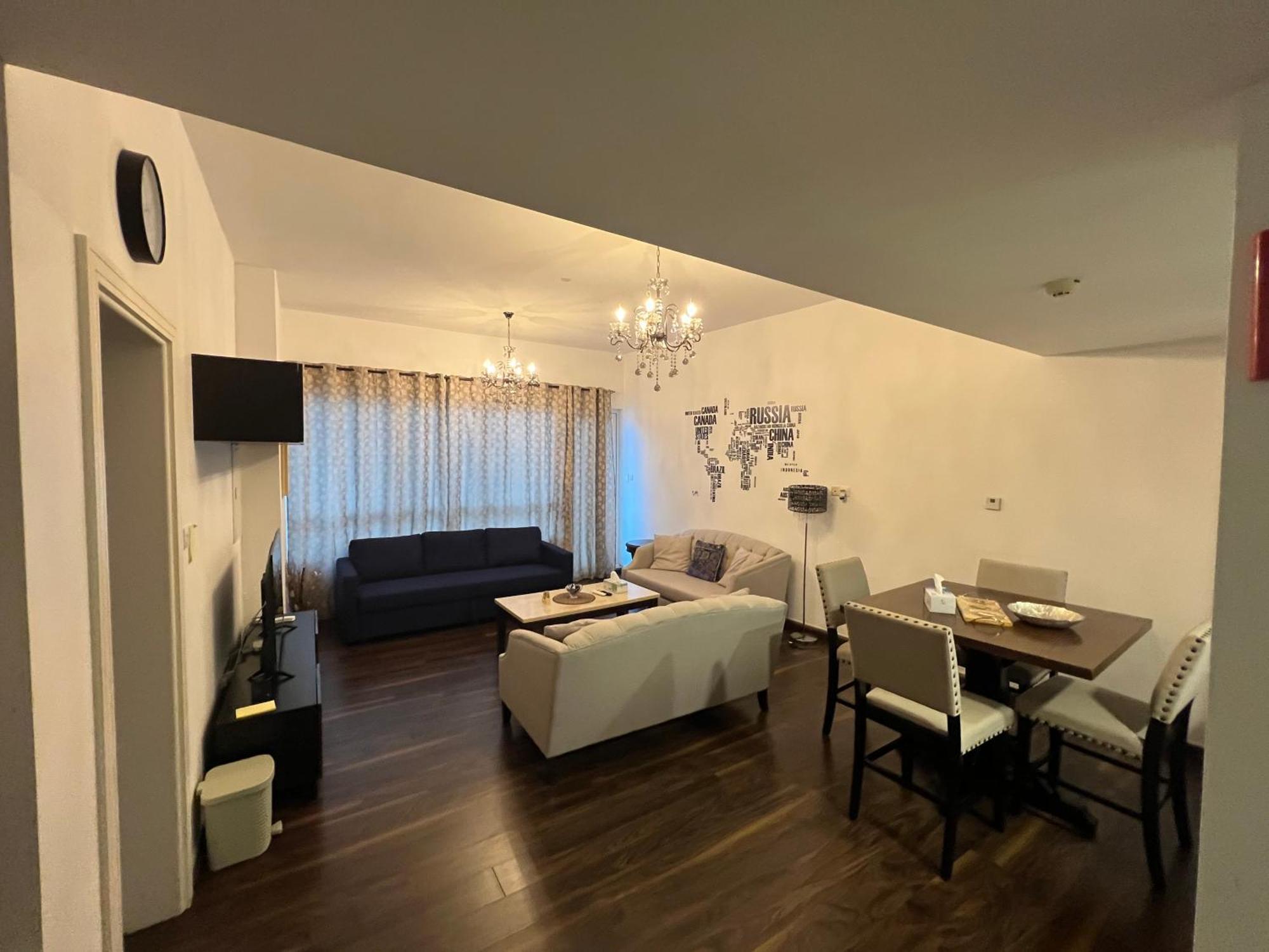 Large Size One Bedroom Apartment With Sea View Abu Dzabi Kültér fotó