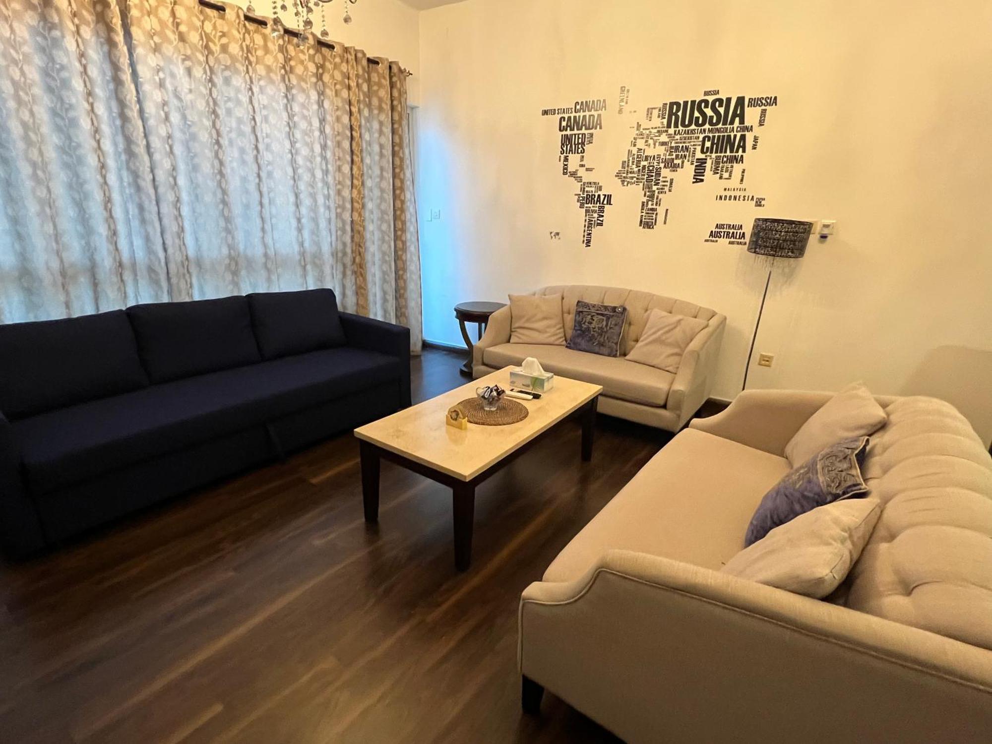 Large Size One Bedroom Apartment With Sea View Abu Dzabi Kültér fotó