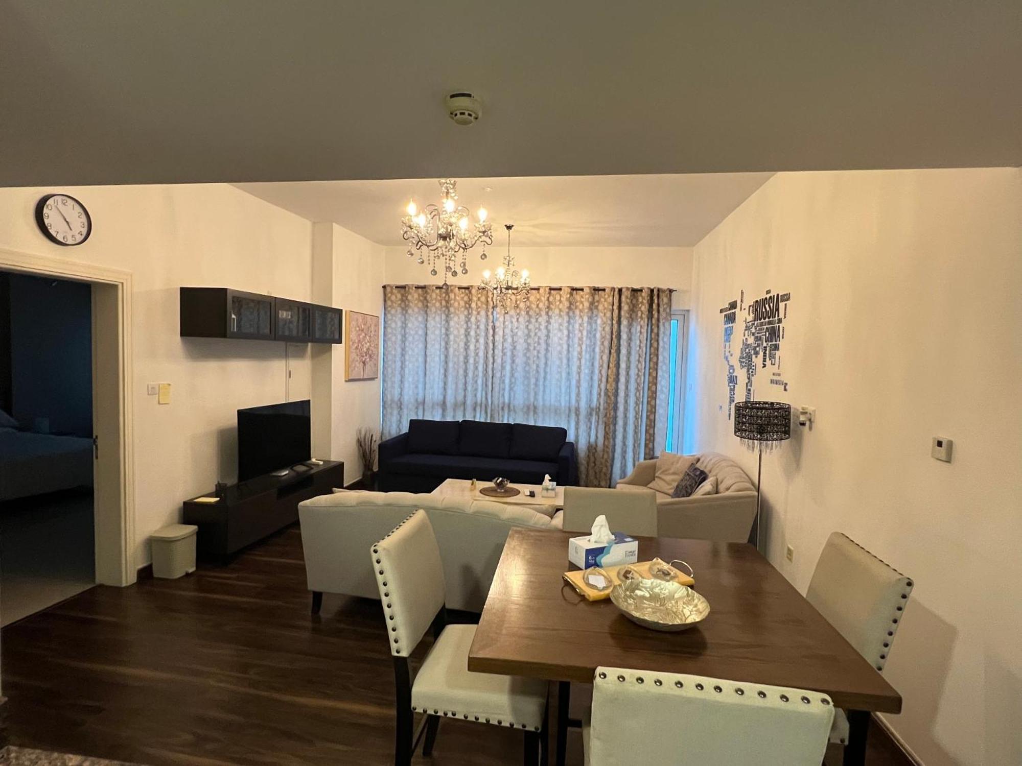 Large Size One Bedroom Apartment With Sea View Abu Dzabi Kültér fotó
