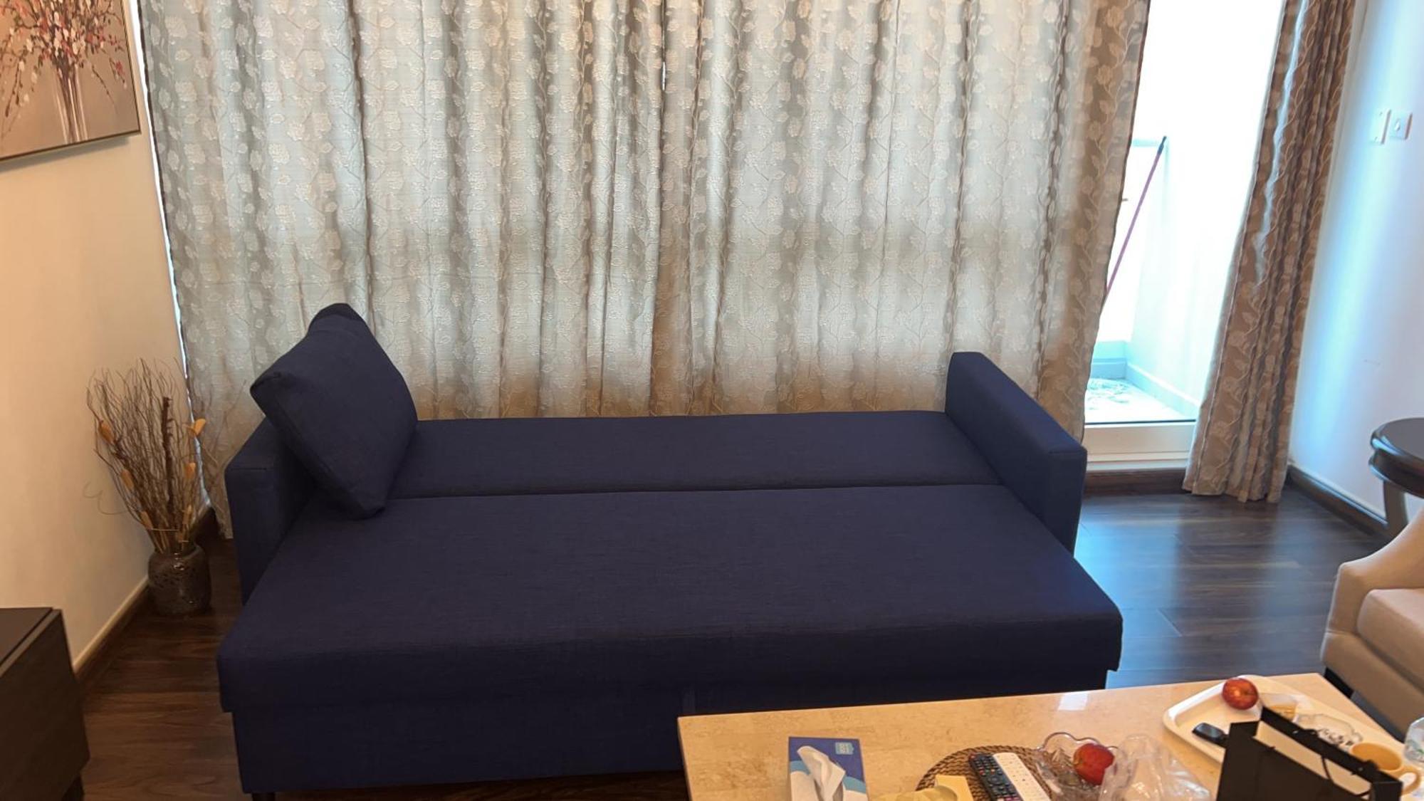 Large Size One Bedroom Apartment With Sea View Abu Dzabi Kültér fotó